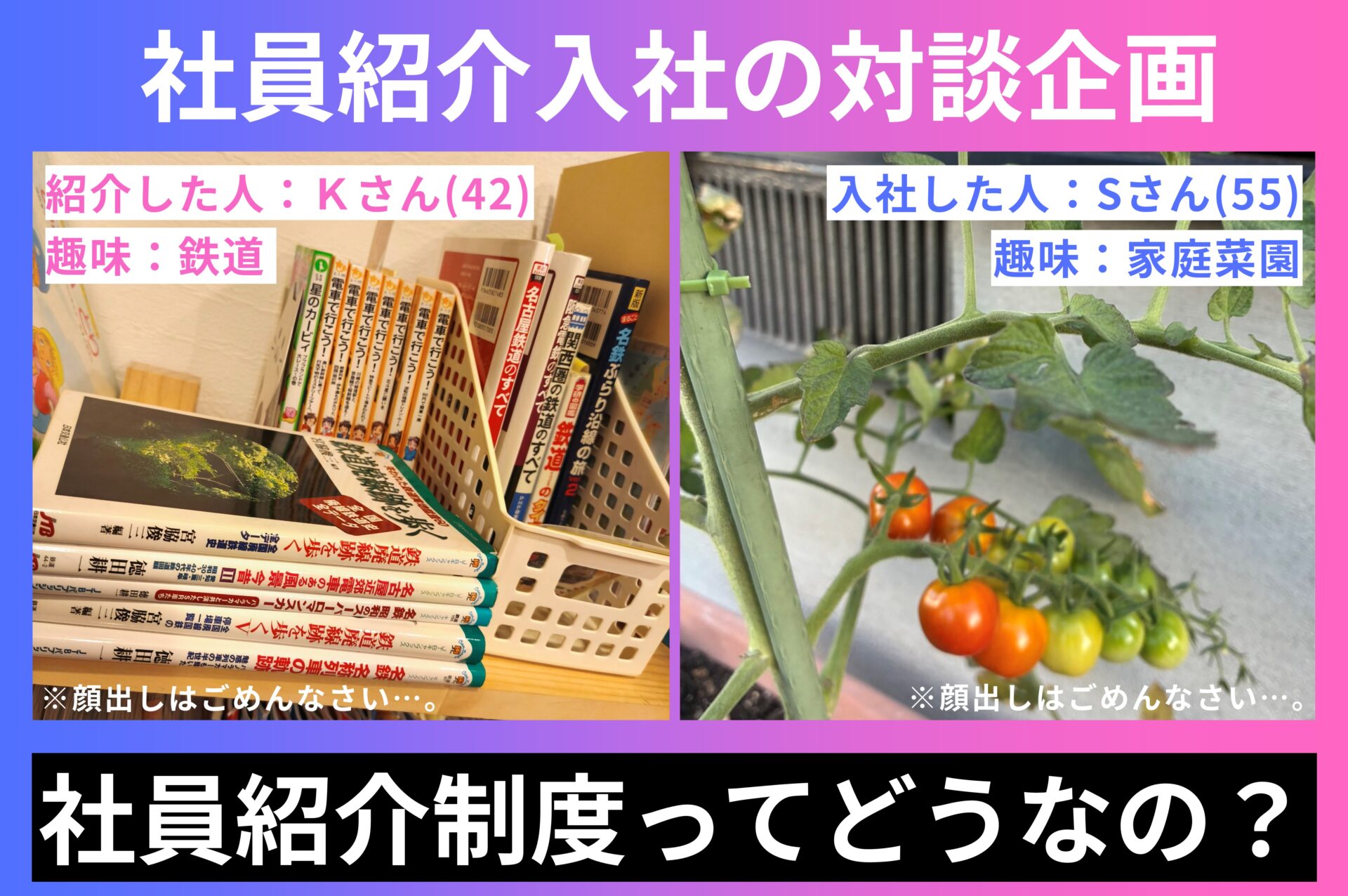 【社員紹介対談】紹介で繋がった二人が語る、制度のリアル